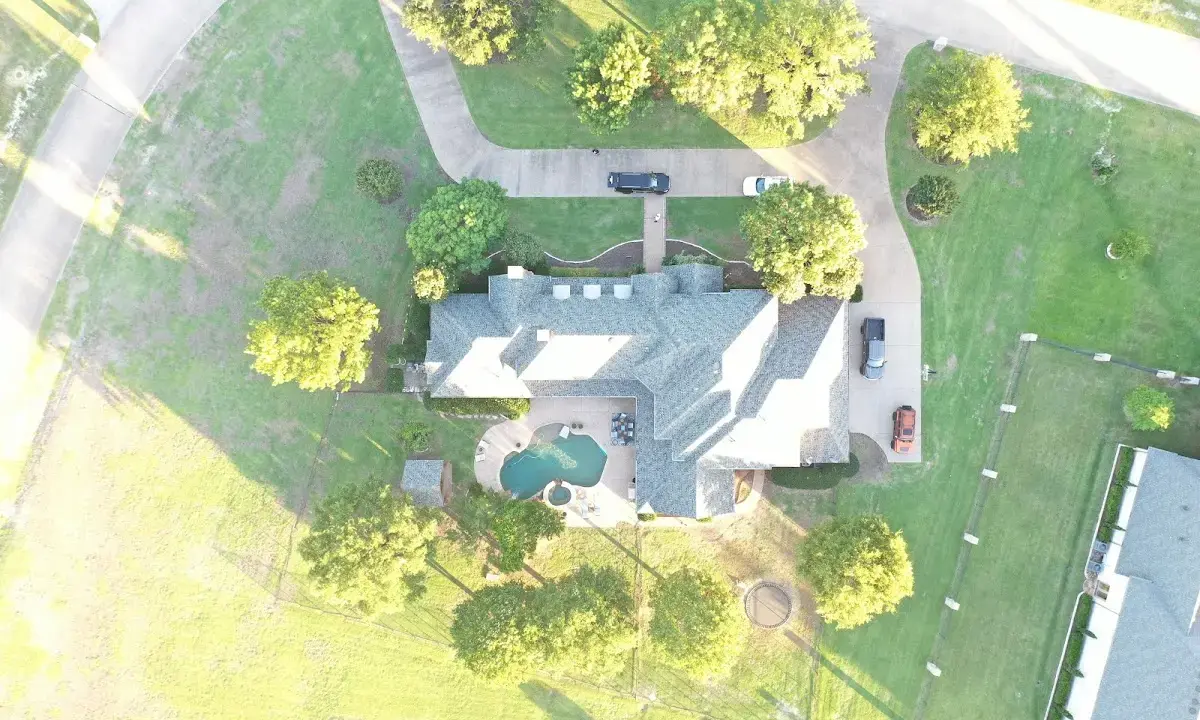 New shingle roof installation on a home in Vineyard